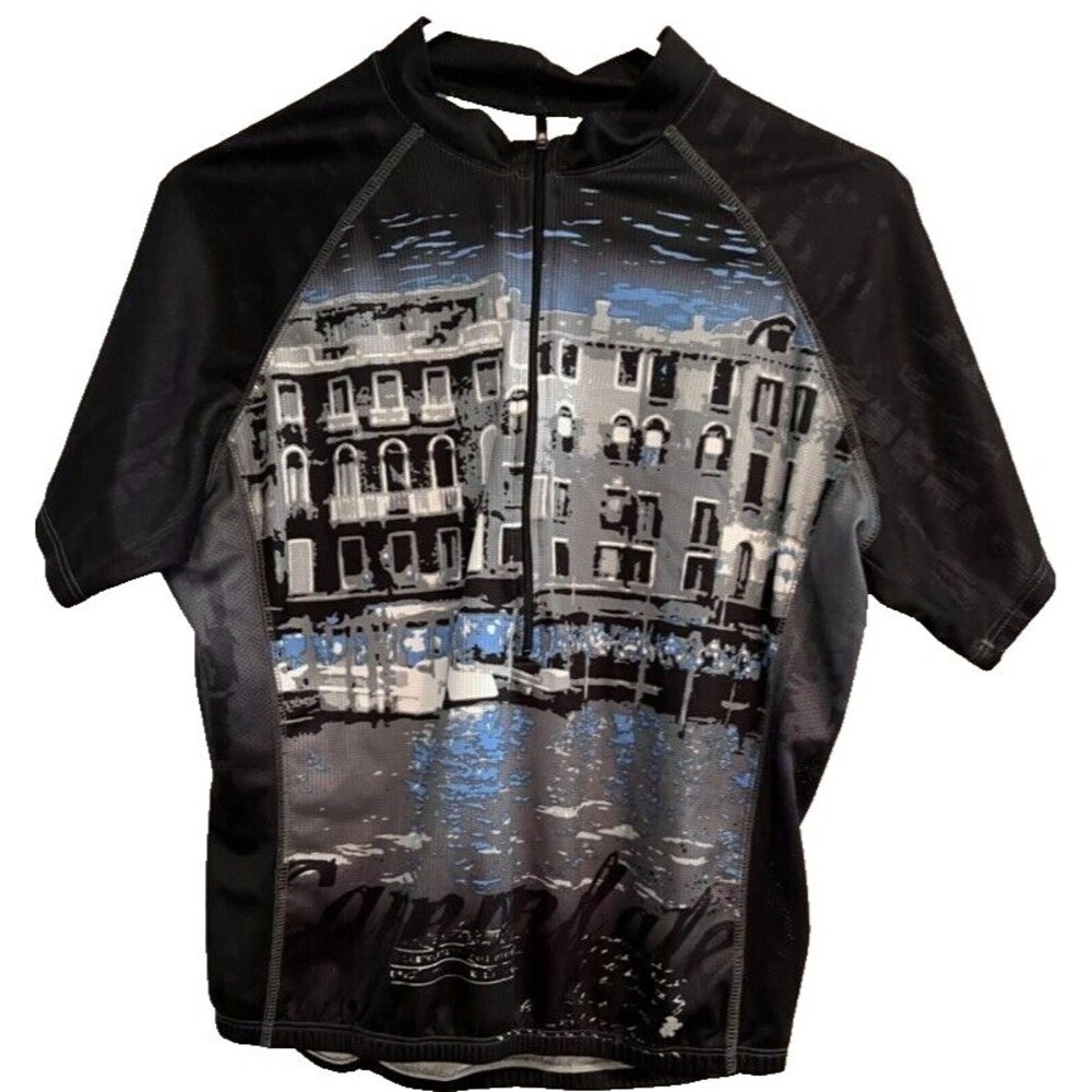 Cannondale Black Venice Cycling Jersey Shirt Women's M